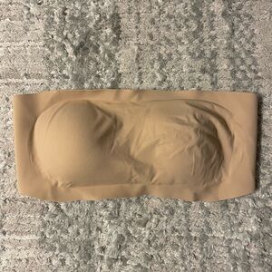 AERIE Real Free Seamless Tan Strapless Bra